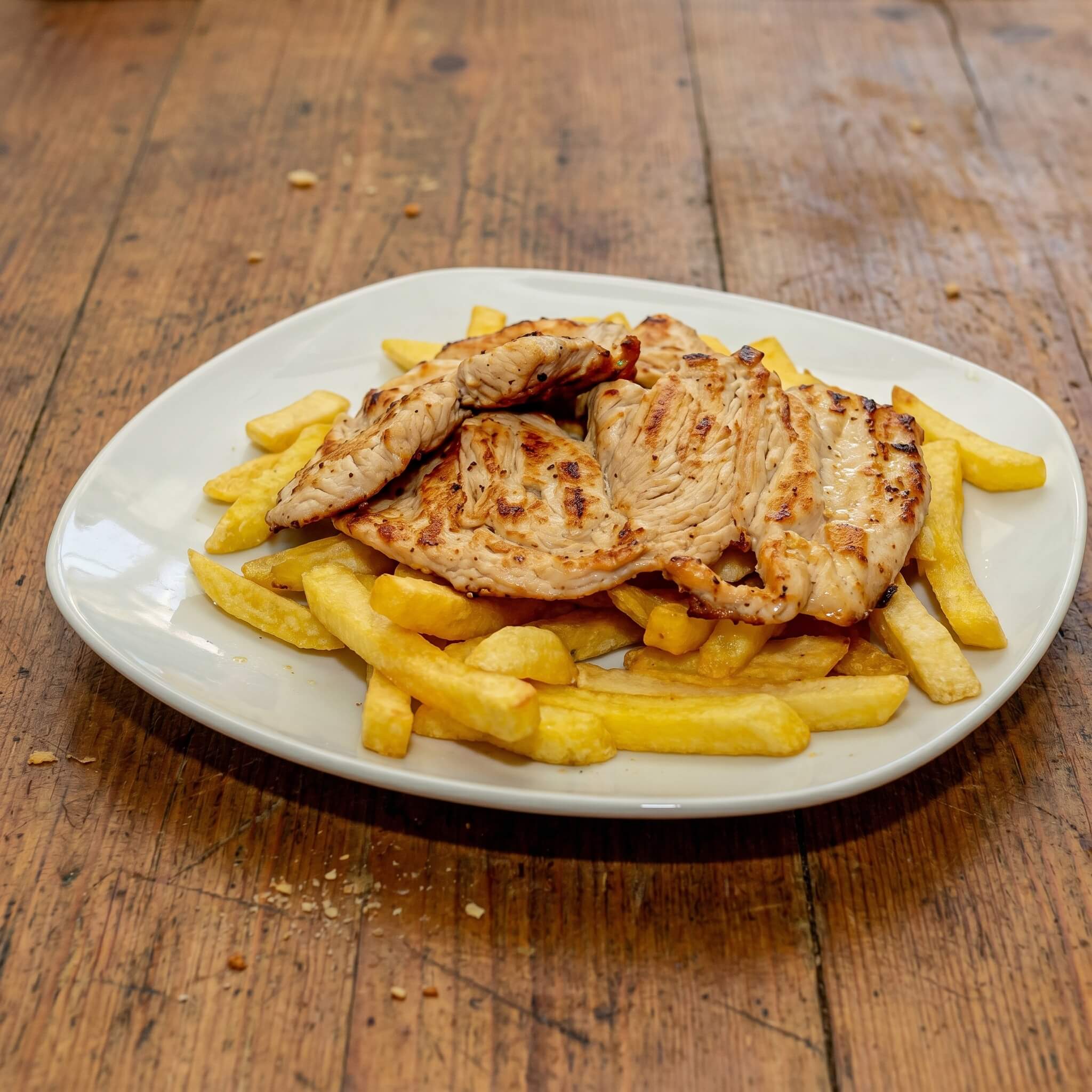Filete de Pollo con Patatas